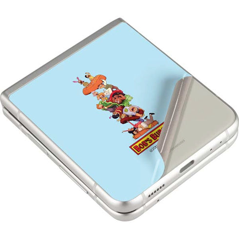 Bobs Burgers Stacked Galaxy Z Flip3 5G Skin