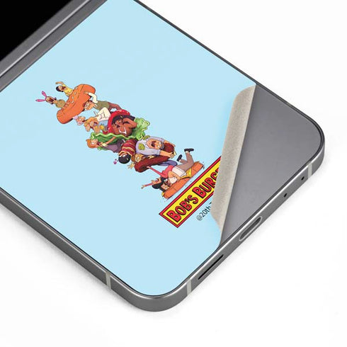 Bobs Burgers Stacked Galaxy Z Flip6 Skin