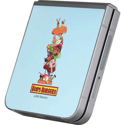 Bobs Burgers Stacked Galaxy Z Flip6 Skin