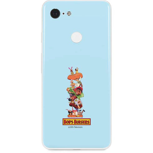 Bobs Burgers Stacked Google Pixel 3 Skin