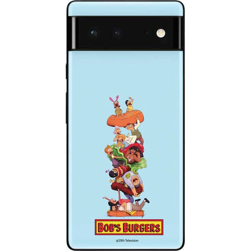 Bobs Burgers Stacked Google Pixel 6 Skin