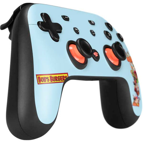 Bobs Burgers Stacked Google Stadia Controller Skin