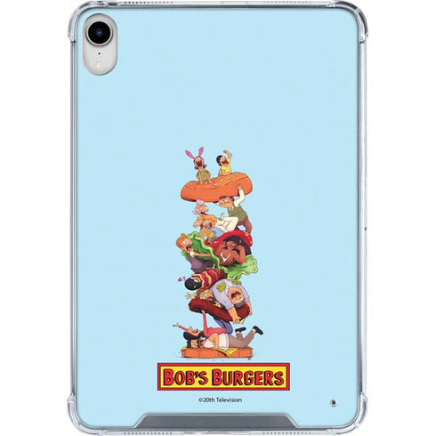 Bobs Burgers Stacked iPad 11th Gen (2025) Clear Case