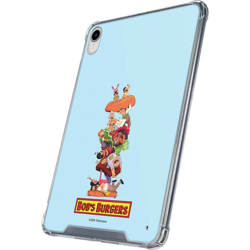 Bobs Burgers Stacked iPad 11th Gen (2025) Clear Case