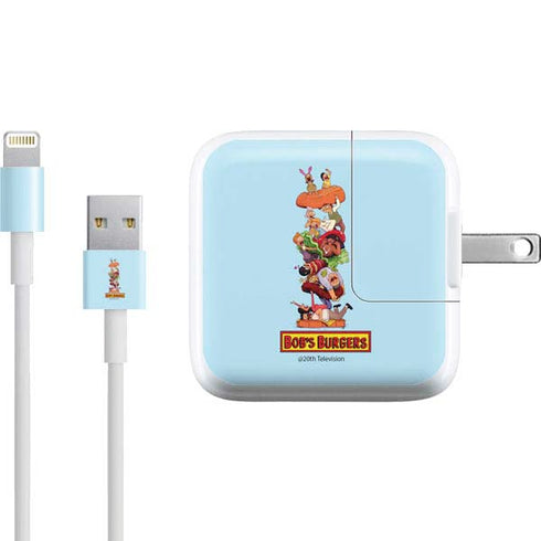Bobs Burgers Stacked iPad Charger (10W USB) Skin