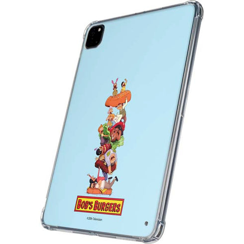 Bobs Burgers Stacked iPad Pro 11in (2024) Clear Case