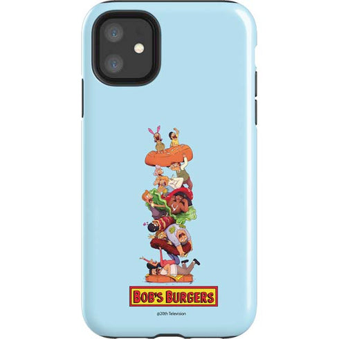Bobs Burgers Stacked iPhone 11 Impact Case