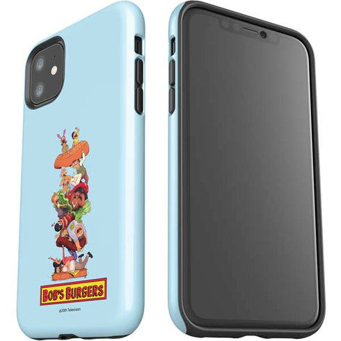 Bobs Burgers Stacked iPhone 11 Impact Case