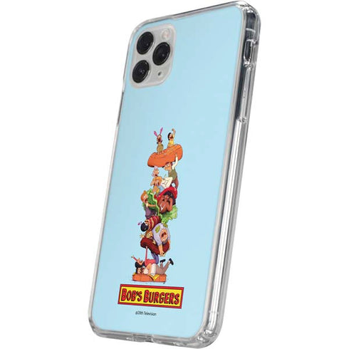 Bobs Burgers Stacked iPhone 11 Pro Clear Case