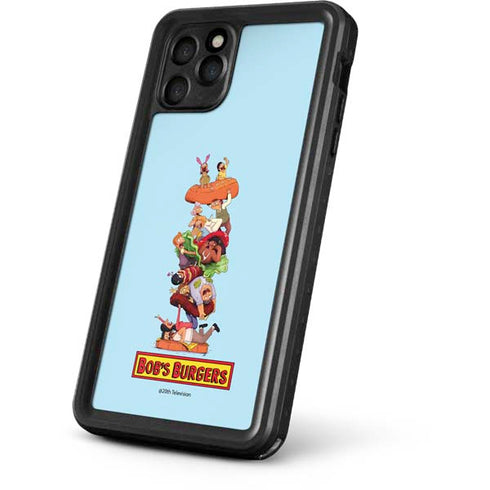 Bobs Burgers Stacked iPhone 11 Pro Max Waterproof Case