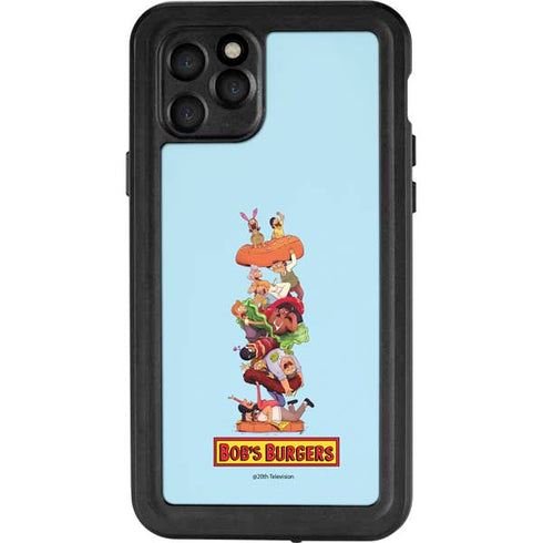 Bobs Burgers Stacked iPhone 11 Pro Waterproof Case
