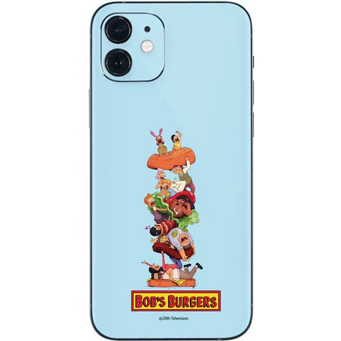 Bobs Burgers Stacked iPhone 12 Mini Skin