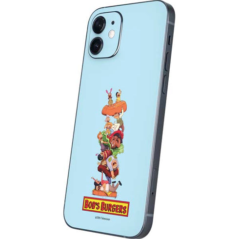 Bobs Burgers Stacked iPhone 12 Mini Skin