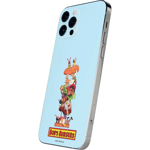 Bobs Burgers Stacked iPhone 12 Pro Skin