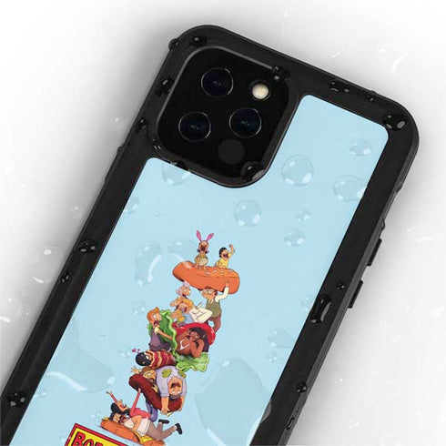 Bobs Burgers Stacked iPhone 12 Pro Waterproof Case