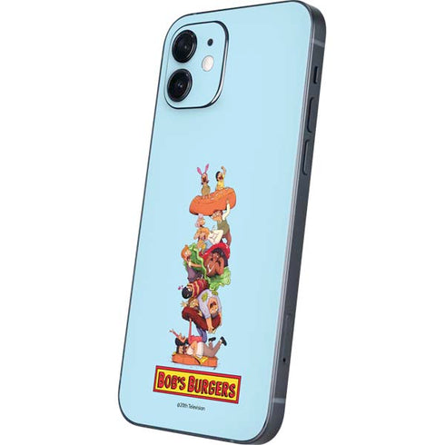 Bobs Burgers Stacked iPhone 12 Skin