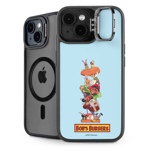 Bobs Burgers Stacked iPhone 13 Kickstand Case