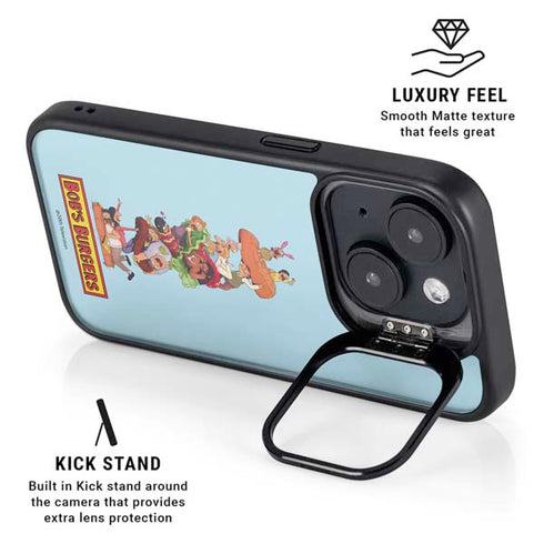 Bobs Burgers Stacked iPhone 13 Kickstand Case