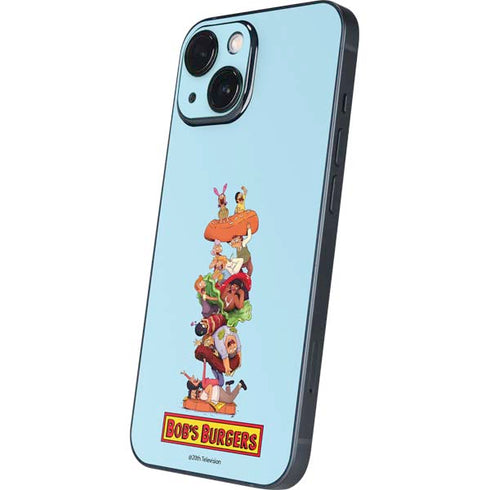 Bobs Burgers Stacked iPhone 13 Mini Skin