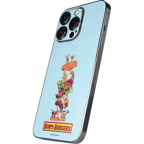 Bobs Burgers Stacked iPhone 13 Pro Max Skin