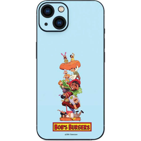 Bobs Burgers Stacked iPhone 13 Skin