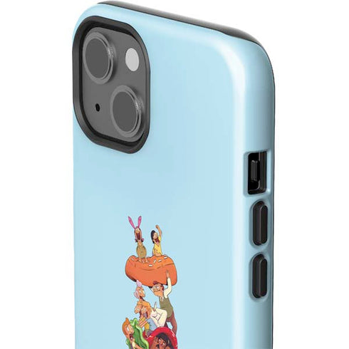 Bobs Burgers Stacked iPhone 14 Plus Impact Case