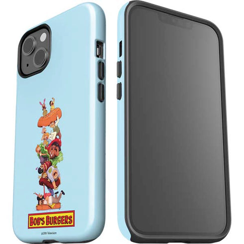Bobs Burgers Stacked iPhone 14 Plus Impact Case