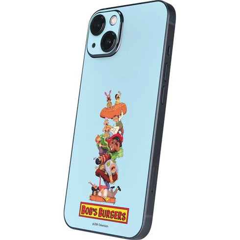 Bobs Burgers Stacked iPhone 14 Plus Skin