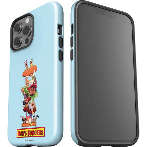 Bobs Burgers Stacked iPhone 14 Pro Max Impact Case