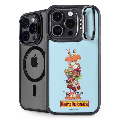 Bobs Burgers Stacked iPhone 14 Pro Max Kickstand Case