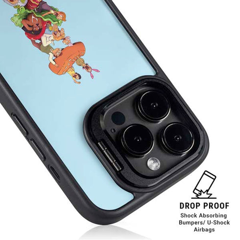 Bobs Burgers Stacked iPhone 14 Pro Max Kickstand Case