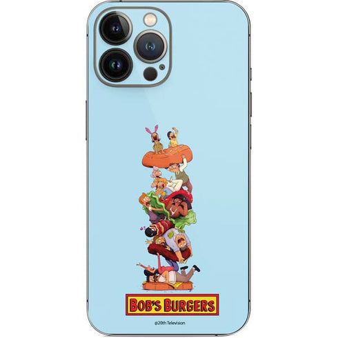 Bobs Burgers Stacked iPhone 14 Pro Max Skin