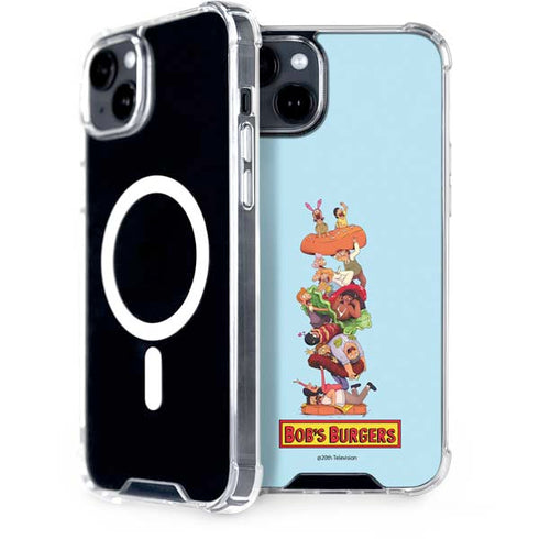 Bobs Burgers Stacked iPhone 15 MagSafe Case