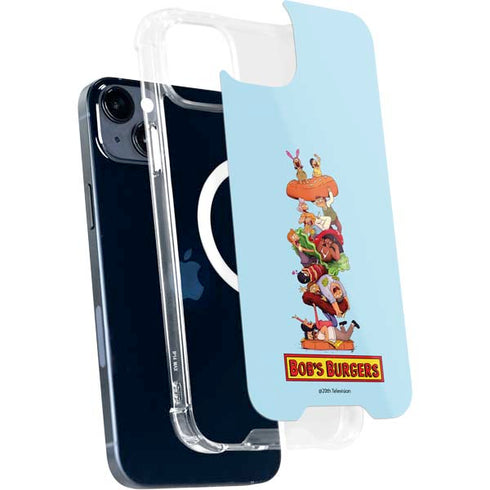Bobs Burgers Stacked iPhone 15 MagSafe Case