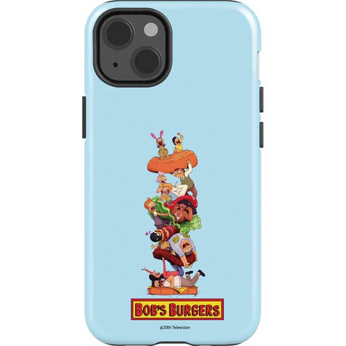 Bobs Burgers Stacked iPhone 15 Plus Impact Case
