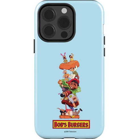 Bobs Burgers Stacked iPhone 15 Pro Impact Case