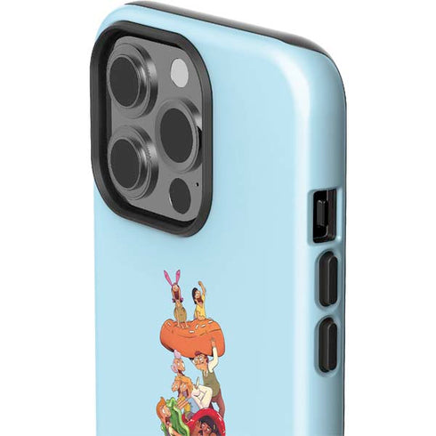 Bobs Burgers Stacked iPhone 15 Pro Impact Case