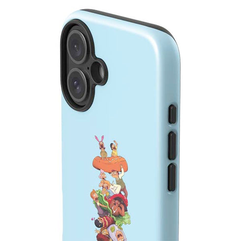 Bobs Burgers Stacked iPhone 16 Impact Case