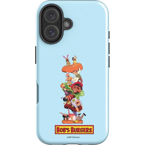 Bobs Burgers Stacked iPhone 16 Plus Impact Case