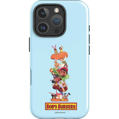 Bobs Burgers Stacked iPhone 16 Pro Impact Case