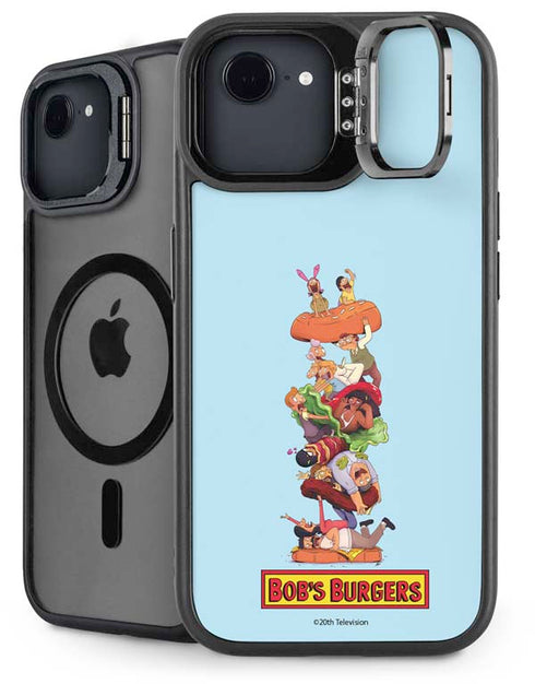 Bobs Burgers Stacked iPhone 16e Kickstand Case