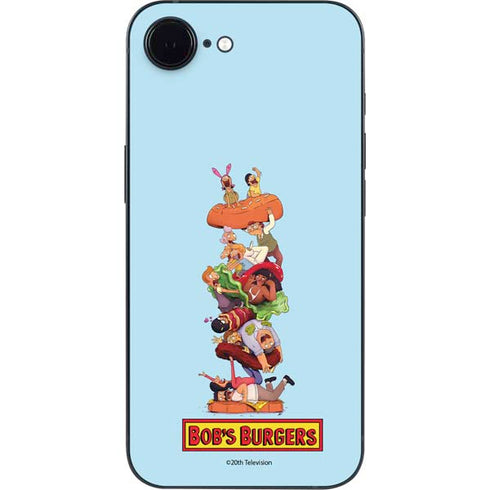Bobs Burgers Stacked iPhone 16e Skin