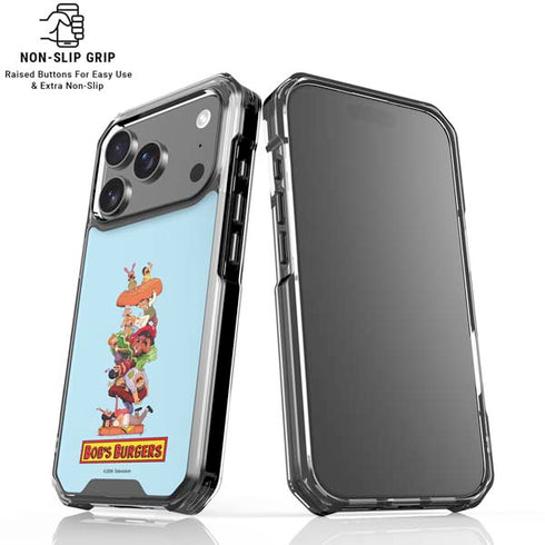 Bobs Burgers Stacked iPhone 18 Pro Clear Case