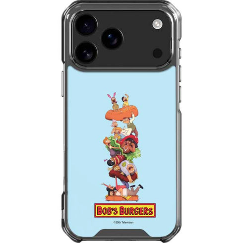 Bobs Burgers Stacked iPhone 18 Pro Max Clear Case