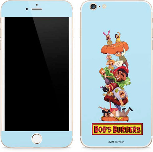 Bobs Burgers Stacked iPhone 6/6s Plus Skin