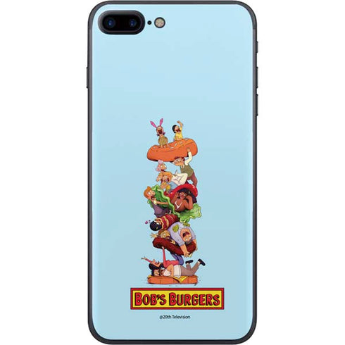Bobs Burgers Stacked iPhone 8 Plus Skin