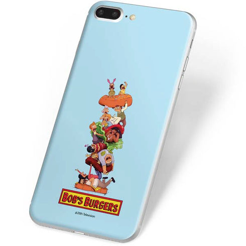 Bobs Burgers Stacked iPhone 8 Plus Skin