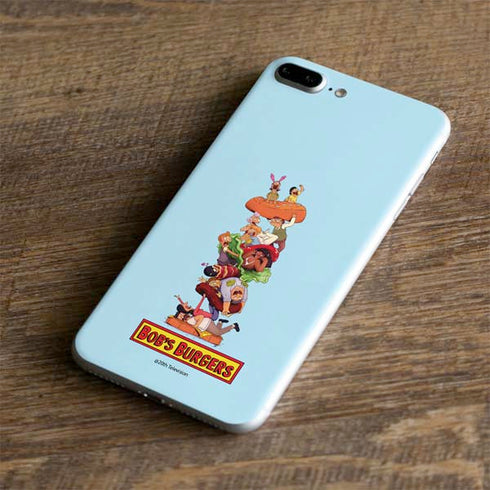 Bobs Burgers Stacked iPhone 8 Plus Skin