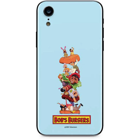 Bobs Burgers Stacked iPhone XR Skin