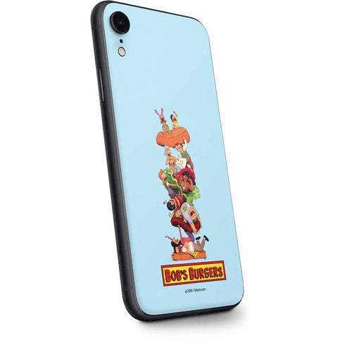Bobs Burgers Stacked iPhone XR Skin